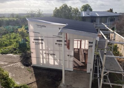 Timber framing going up for the new Bell Physiotherapy studio (photo 20)