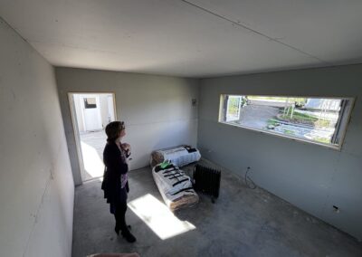 Interior lining and plastering inside the new Bell Physiotherapy studio (photo 27)