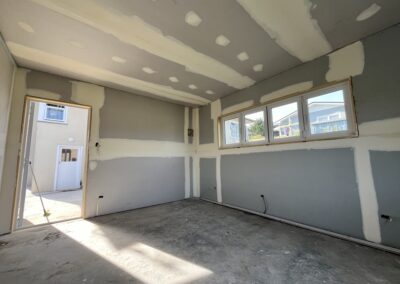 Interior lining and plastering inside the new Bell Physiotherapy studio (photo 31)