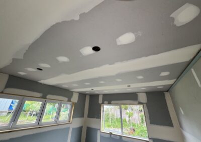 Interior lining and plastering inside the new Bell Physiotherapy studio (photo 33)