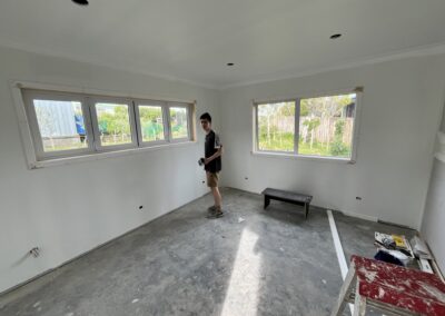 Interior lining and plastering inside the new Bell Physiotherapy studio (photo 34)