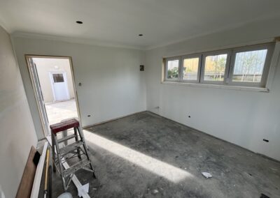 Interior lining and plastering inside the new Bell Physiotherapy studio (photo 35)