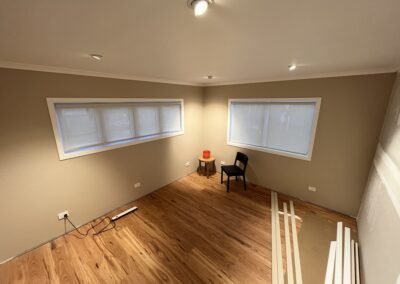 Fitting out the Bell Physiotherapy treatment room (photo 47)